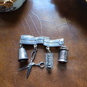 Vintage Sterling Sewing Pin